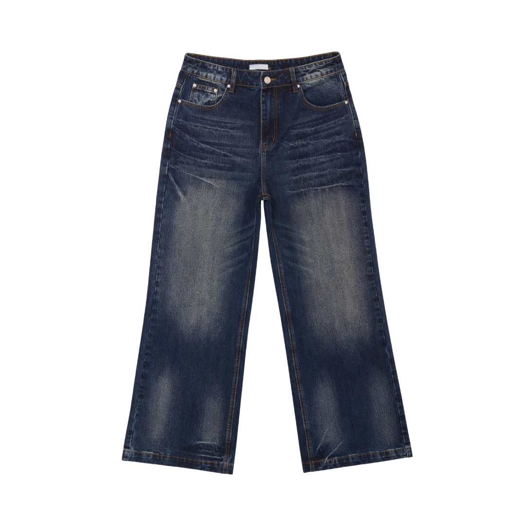 Dark Blue Bootcut Denim