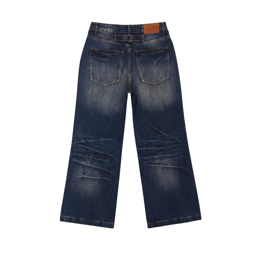 Dark Blue Bootcut Denim