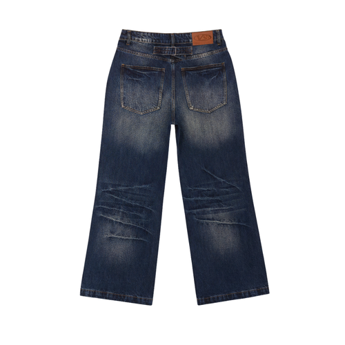 Dark Blue Bootcut Denim