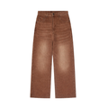 Faded Brown Denims