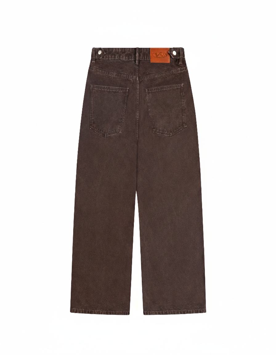 Dark Brown Denim